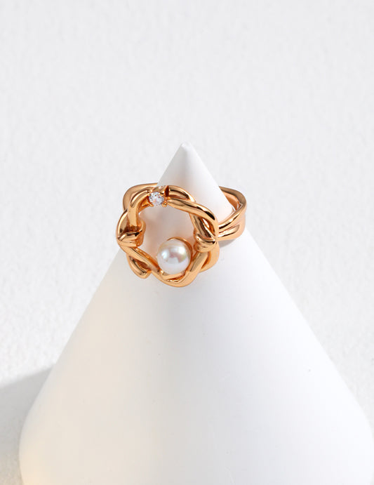 Willow Branches Pearl Ring