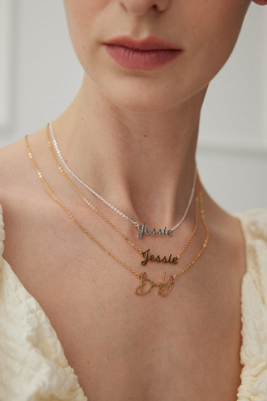 Name Signature Necklace