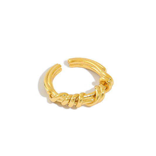 Classic Twist Open Ring