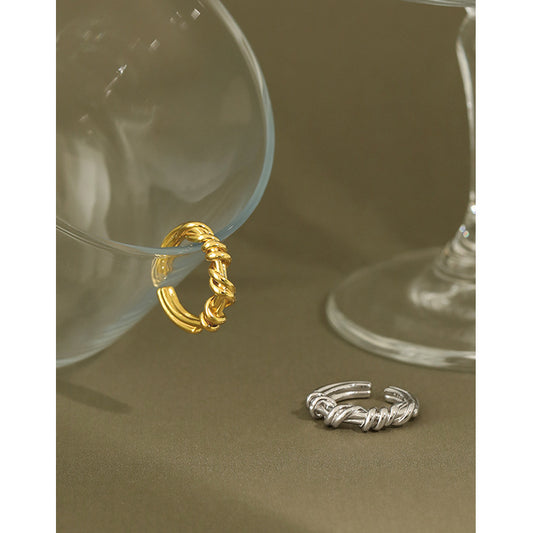 Classic Twist Open Ring